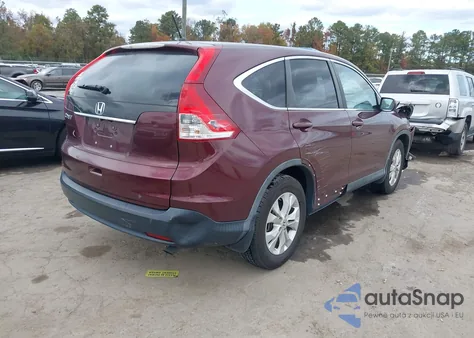2013 Honda Cr-V Ex from USA, damaged, VIN 5J6RM3H54DL049133